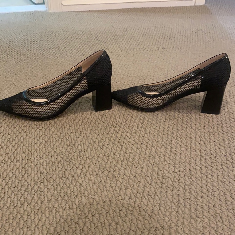 Marc Fisher Zala block heel pointy toe pump